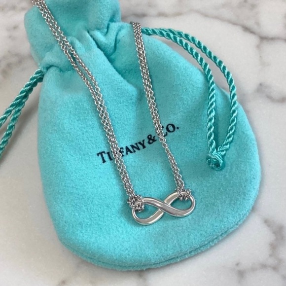 Tiffany & Co. Infinity Double Chain Necklace - Picture 1 of 5